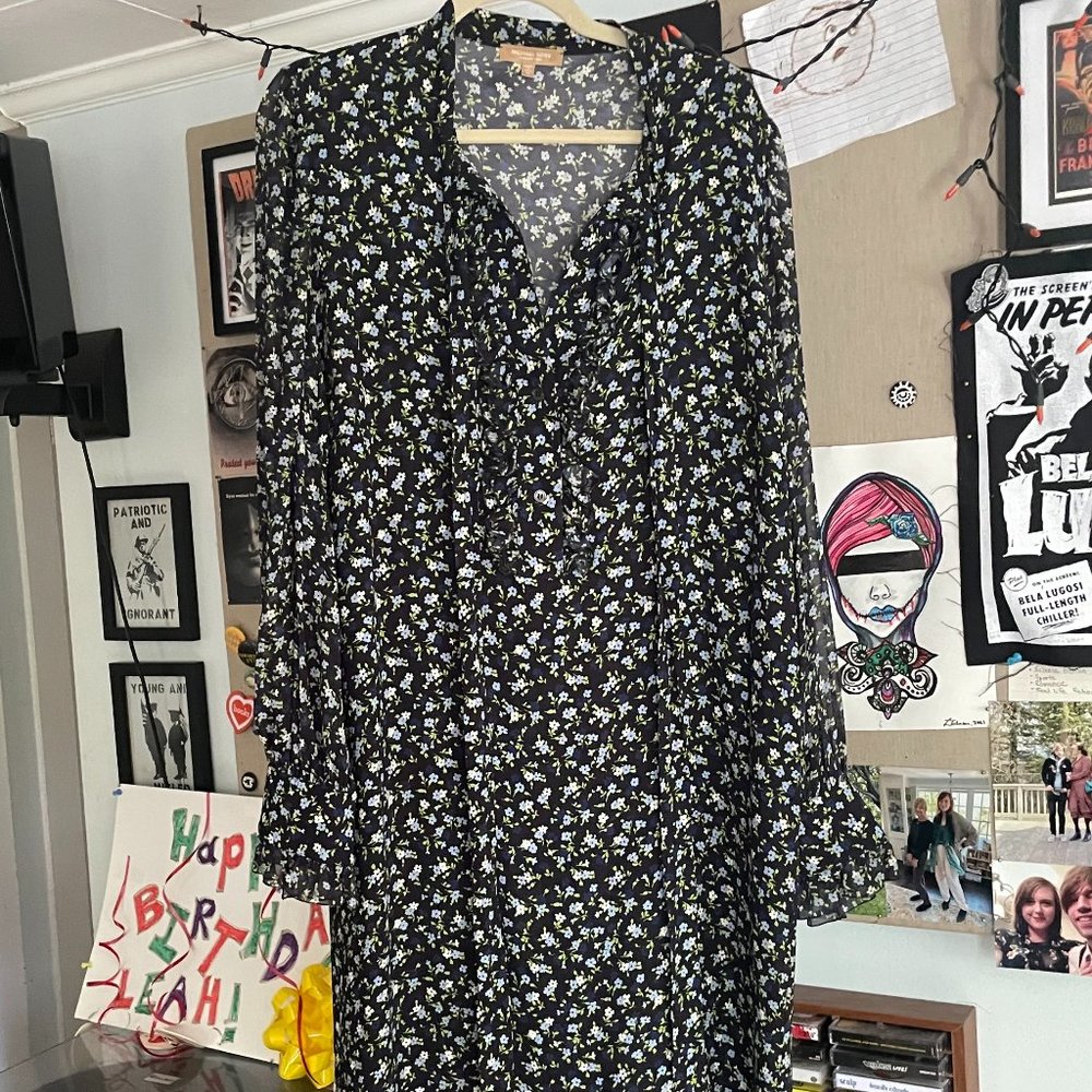 🌻Sale🌻 Michael Kors Collection Floral Shift Dress
